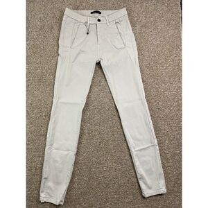 ZARA Men's Slim Fit Melange Tan Dress Pant Casual Work Wedding Size 29